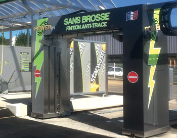 Portique de lavage haute pression