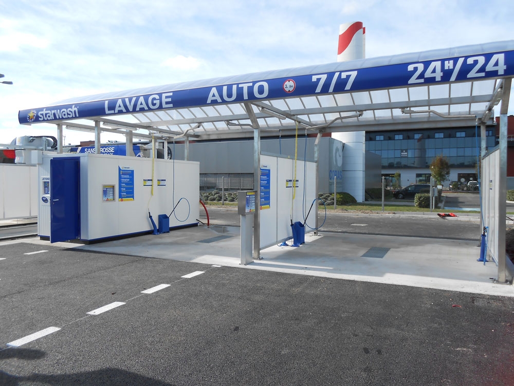 Stations de lavage monopistes et multipistes Station de lavage Starwash